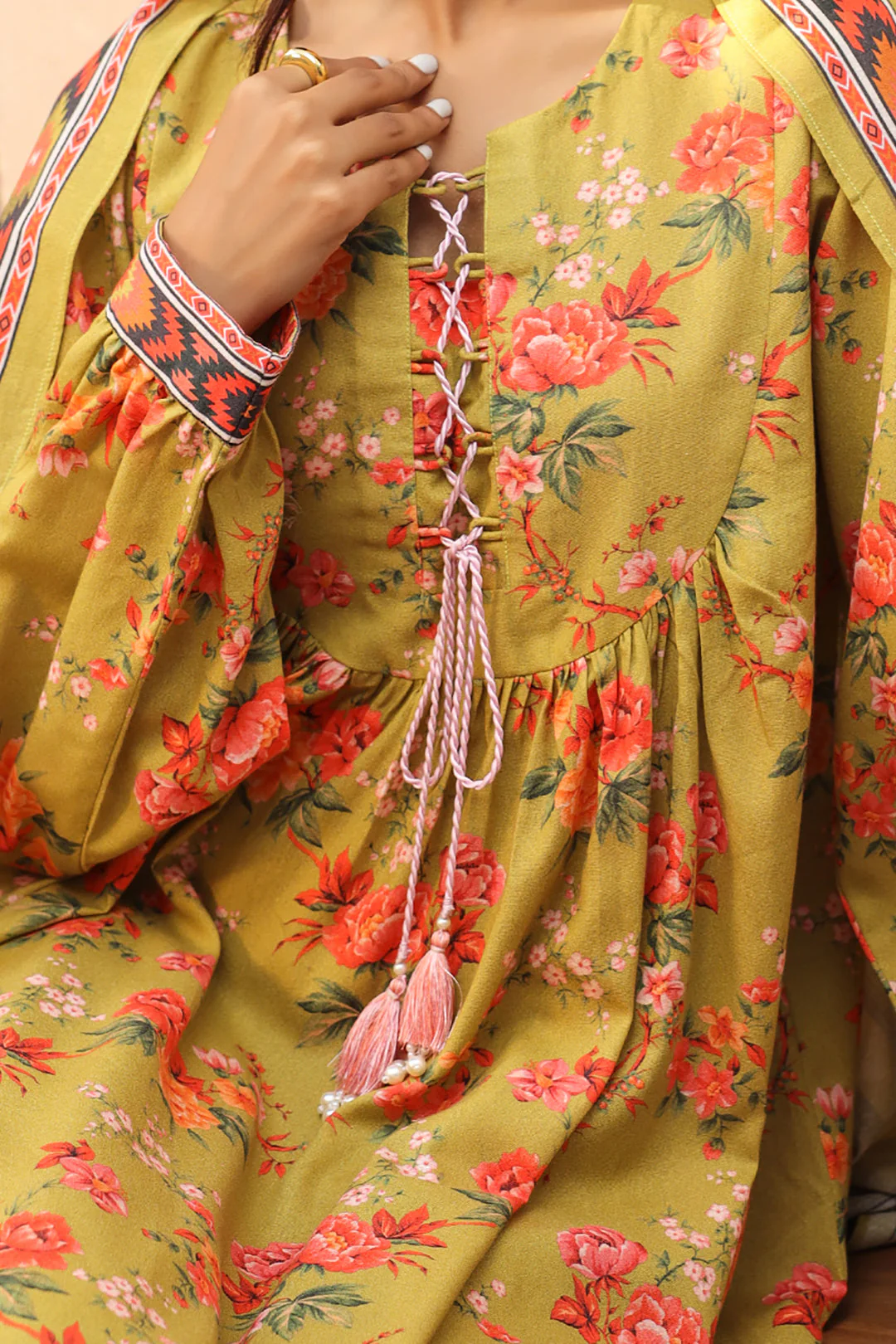 Shirt Shalwar Dupatta - 0828 - Image 4