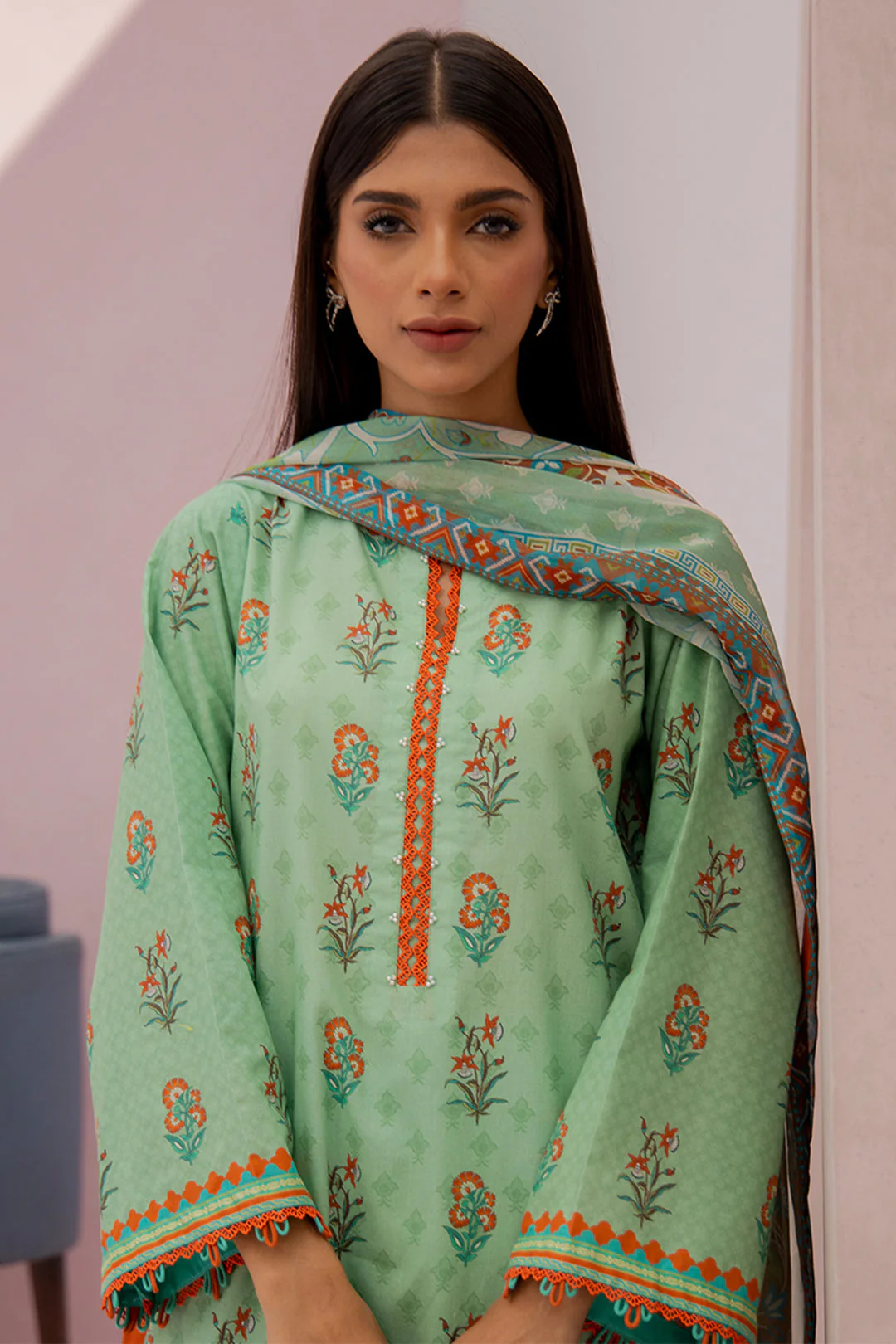 Shirt Shalwar Dupatta - 0874 - Image 2