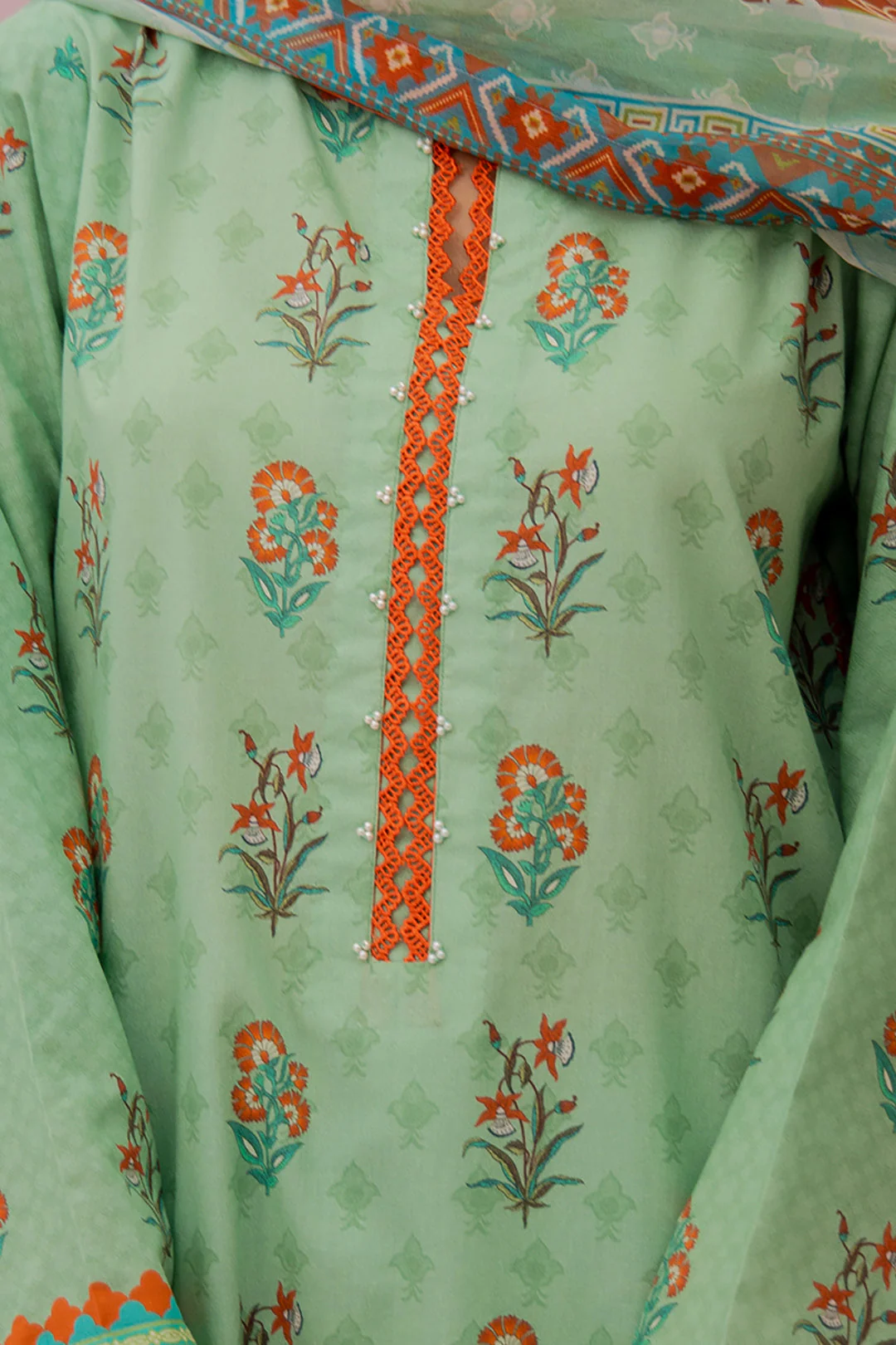 Shirt Shalwar Dupatta - 0874 - Image 4