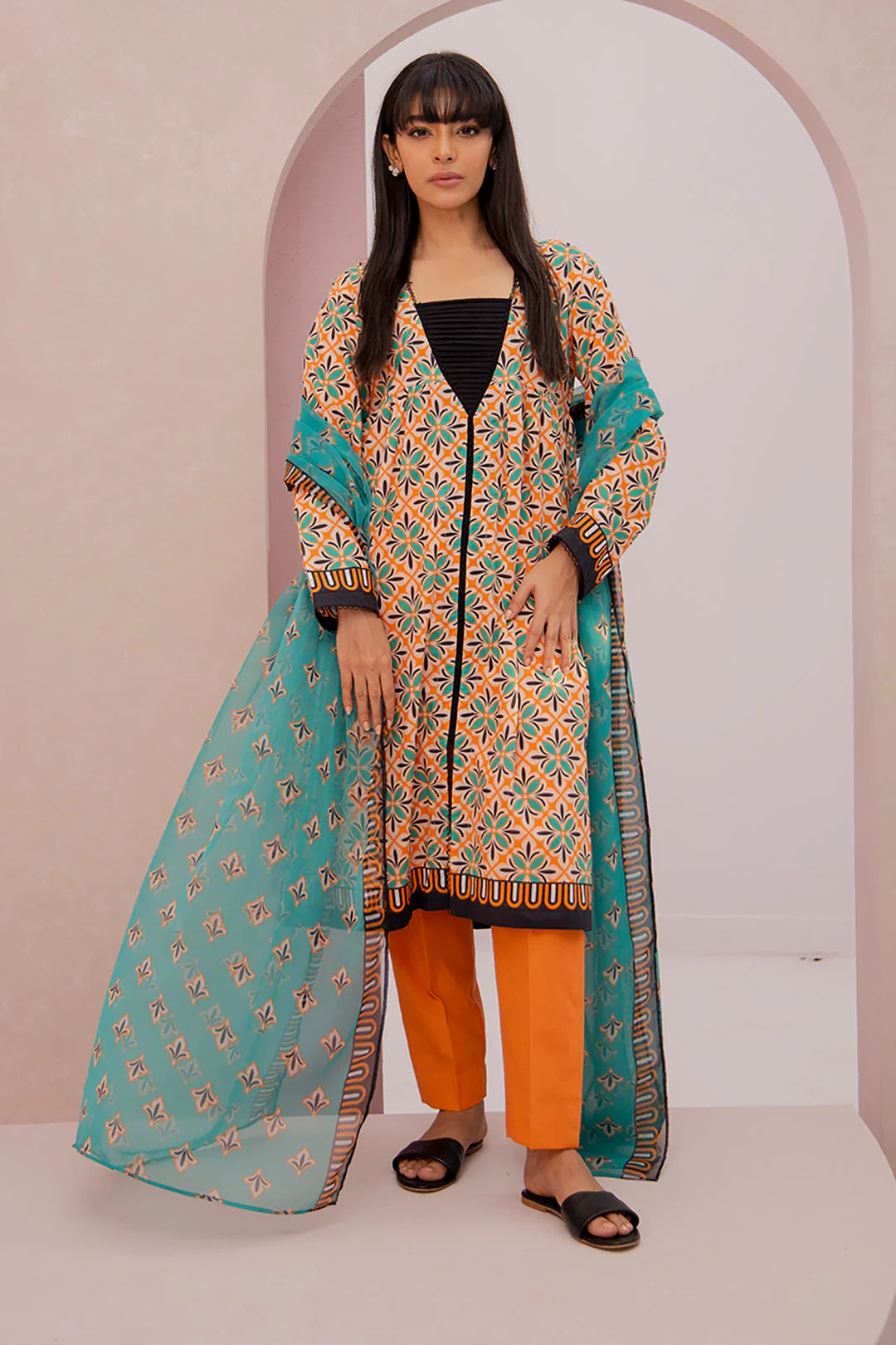 Shirt Shalwar Dupatta - 0876 - Image 3