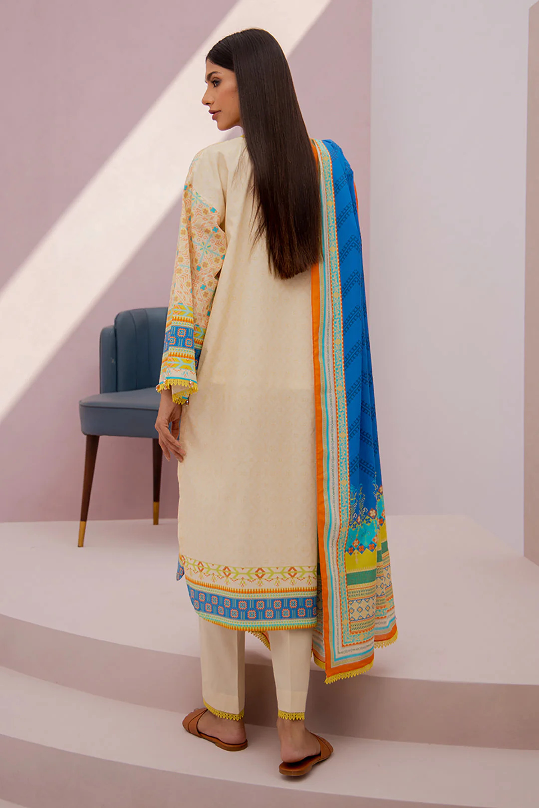 Shirt Shalwar Dupatta - 0879 - Image 5
