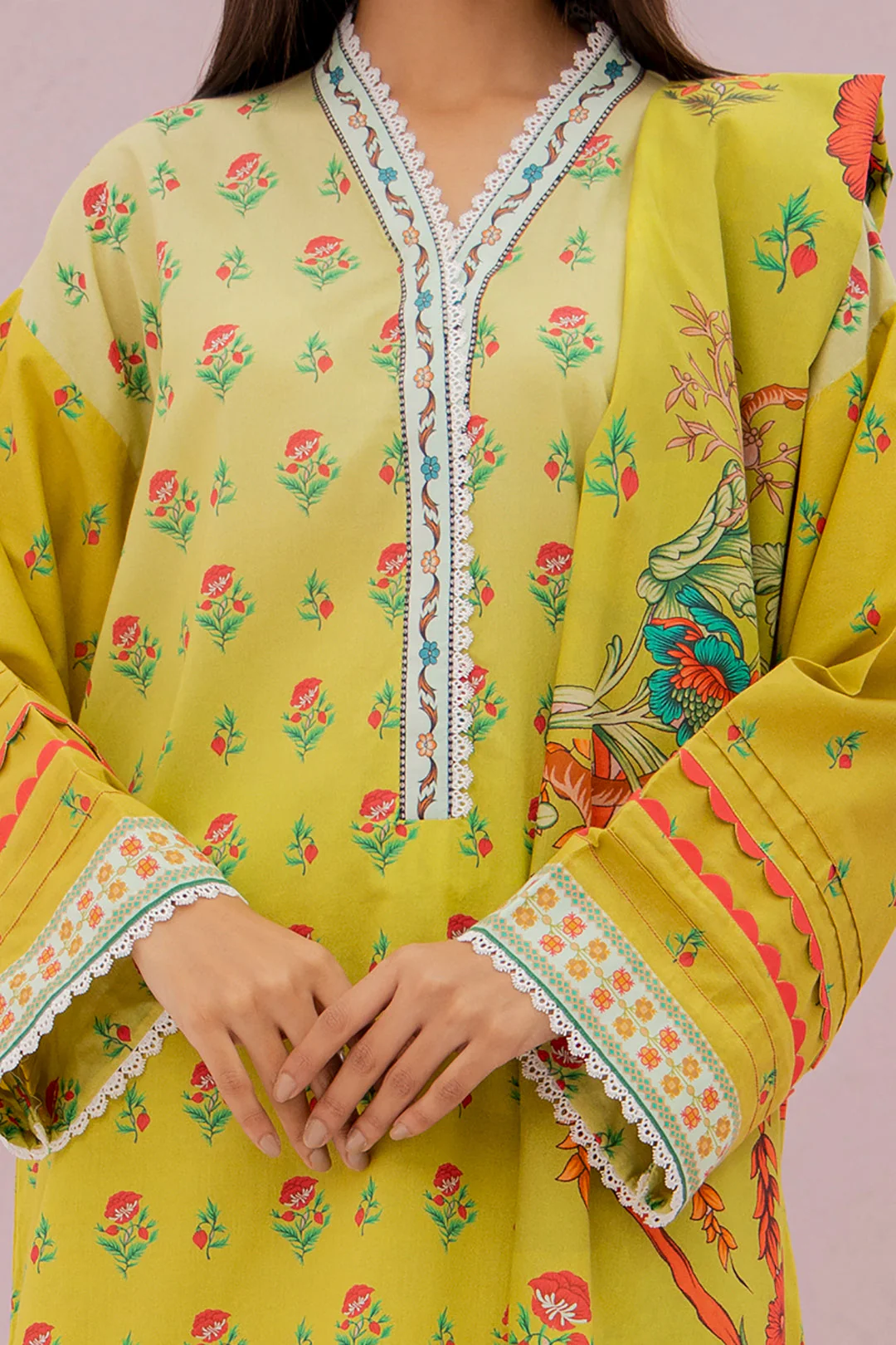 Shirt Shalwar Dupatta - 0880 - Image 4