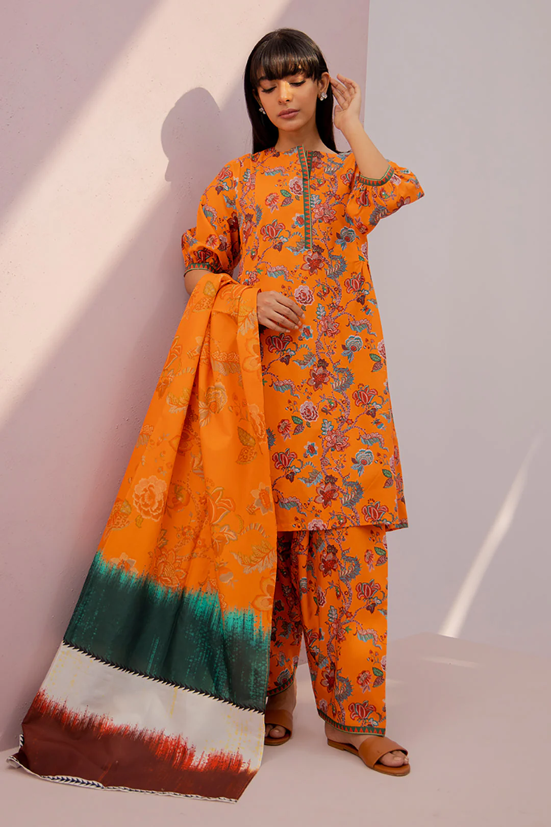 Shirt Shalwar Dupatta - 0890 - Image 3