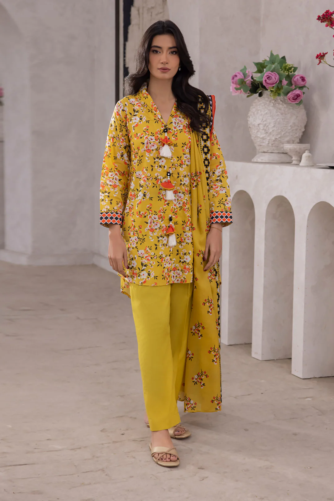 Shirt Shalwar Dupatta - 1049 - Image 5
