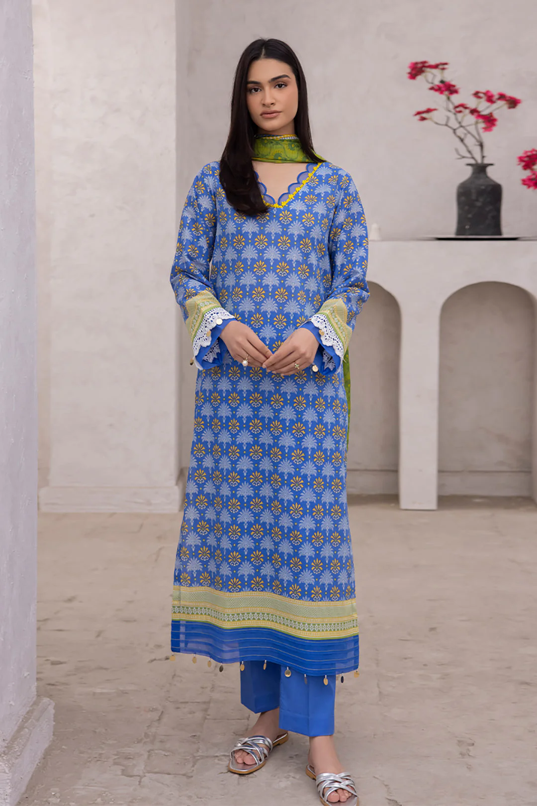 Shirt Shalwar Dupatta - 1053