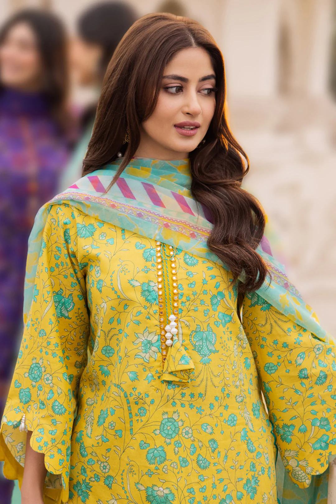 Shirt Shalwar Dupatta - 1054 - Image 2