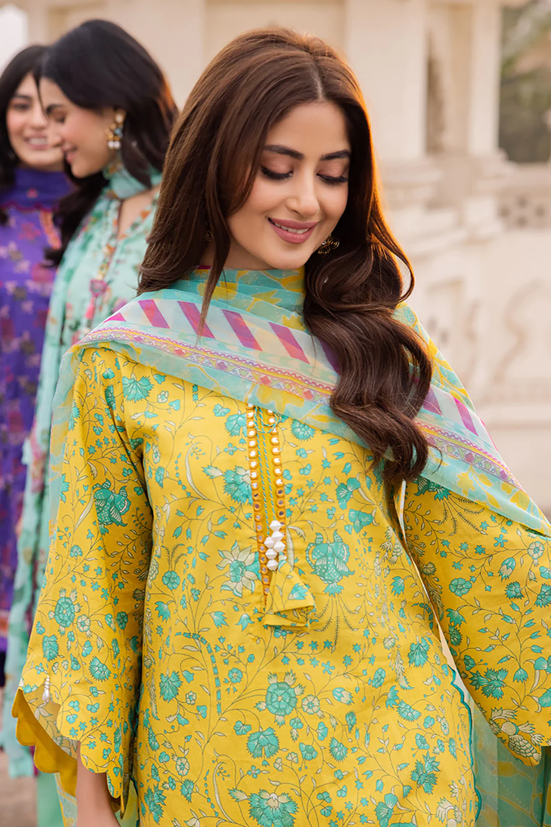 Shirt Shalwar Dupatta - 1054 - Image 3