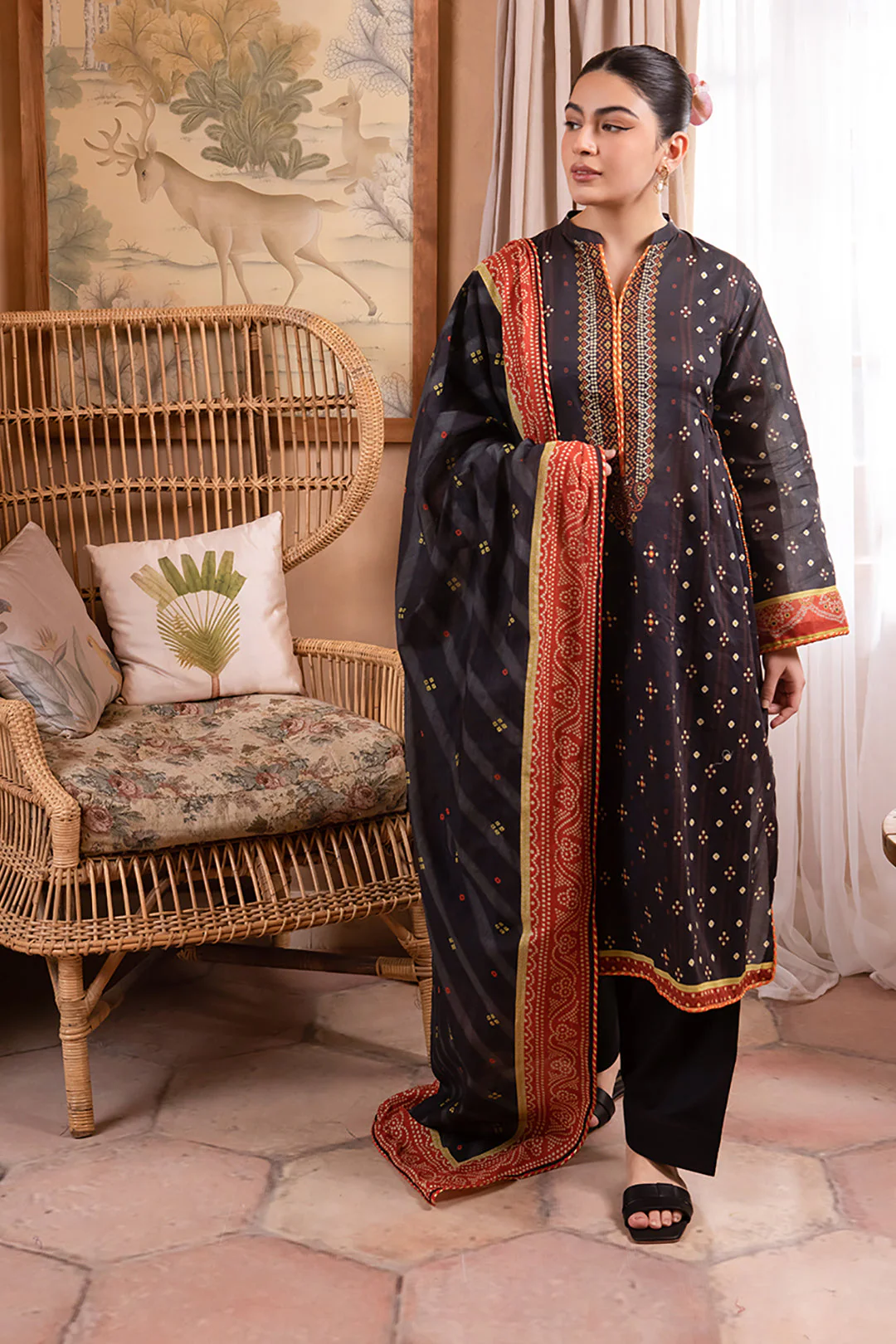 Shirt Shalwar Dupatta - 1063