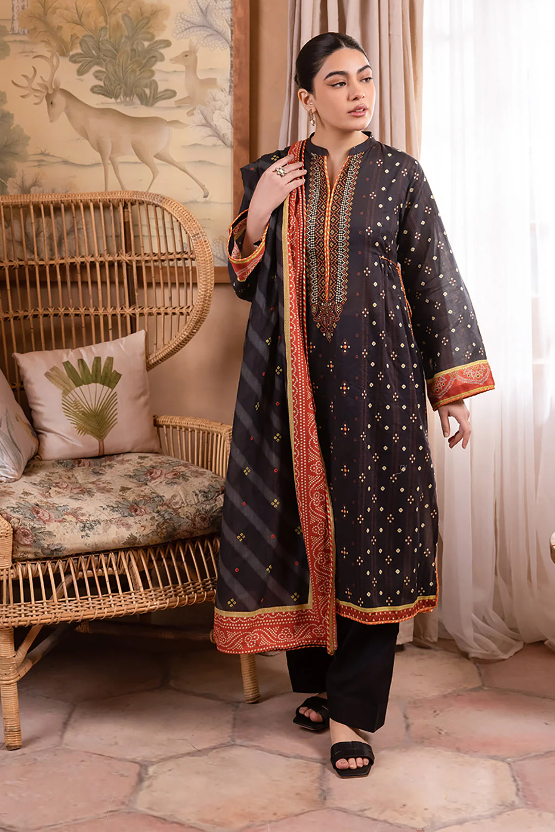 Shirt Shalwar Dupatta - 1063 - Image 3