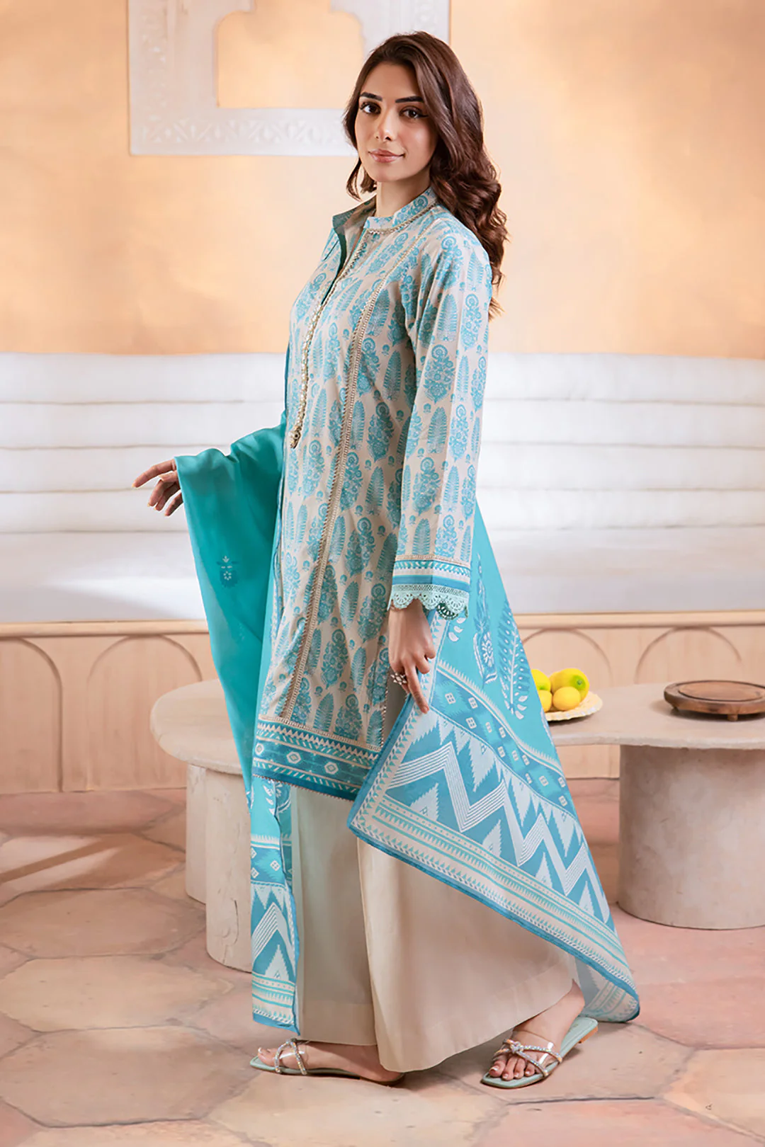 Shirt Shalwar Dupatta - 1077 - Image 3