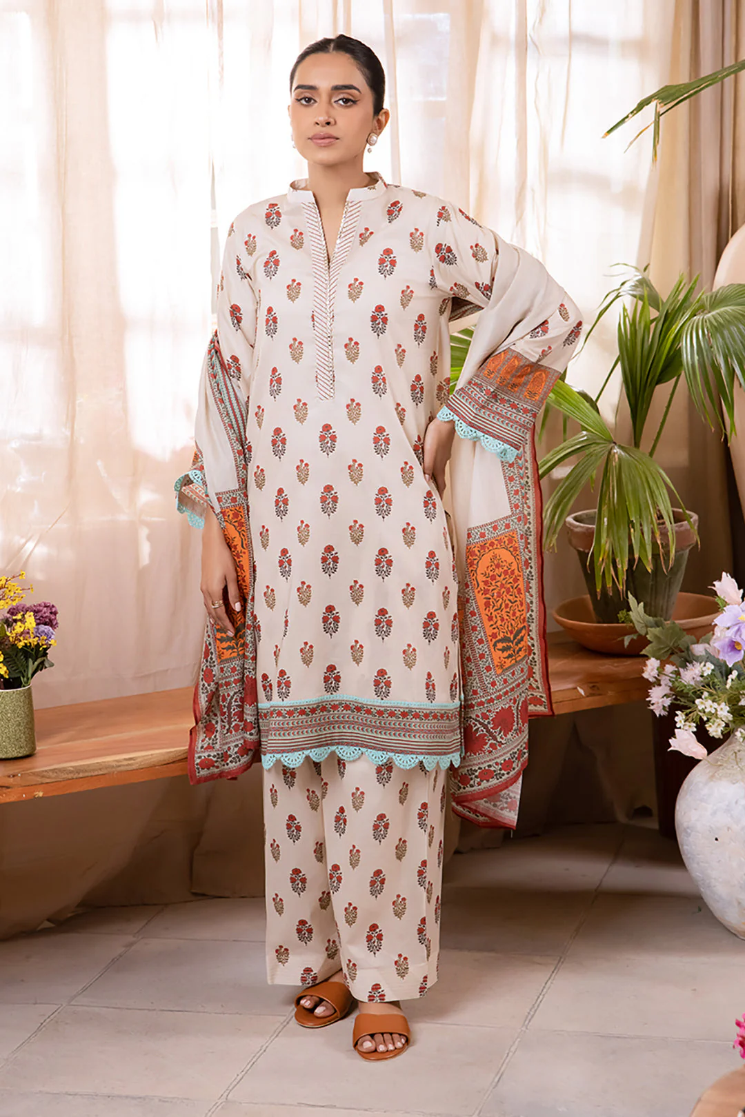 Shirt Shalwar Dupatta - 1096 - Image 3