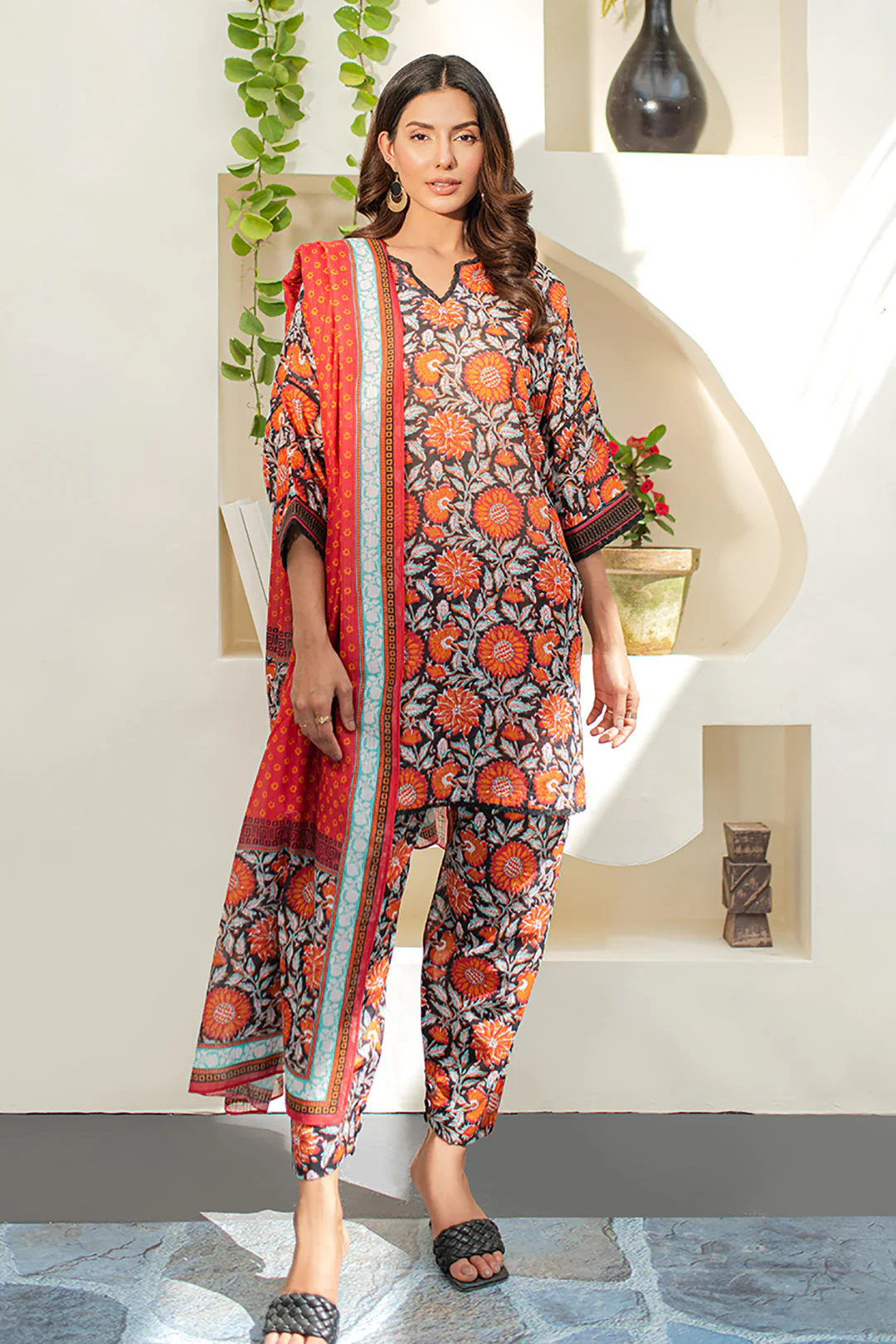 Shirt Shalwar Dupatta - 1242