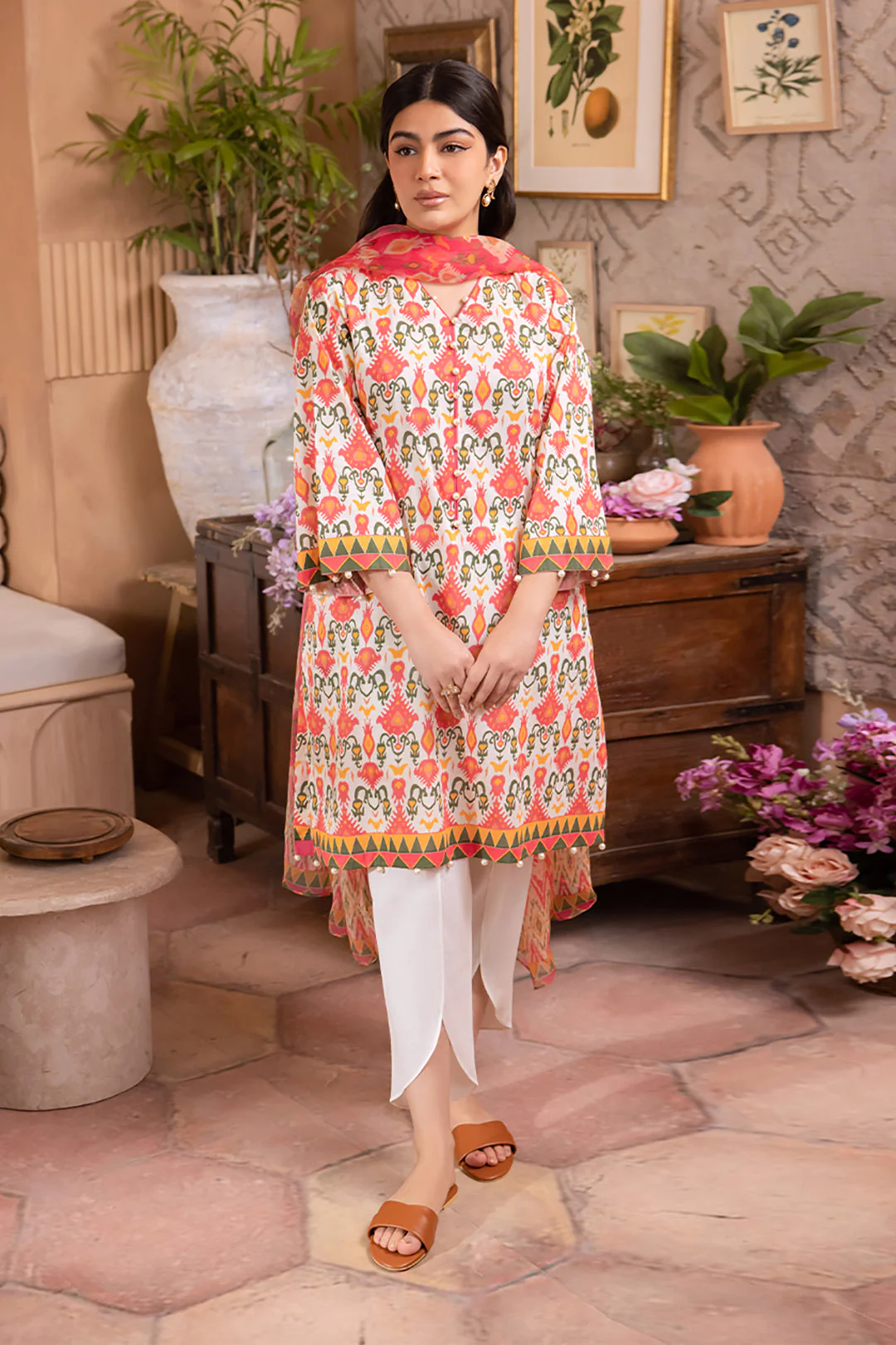 Shirt Shalwar Dupatta - 1623 - Image 3