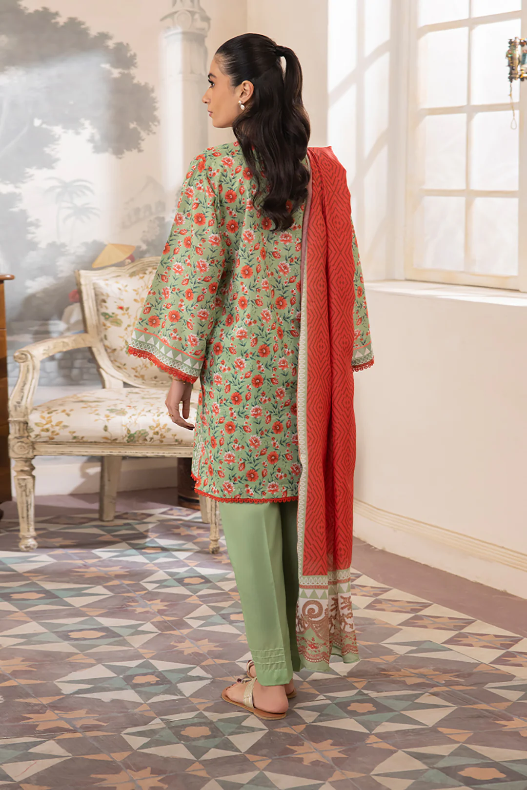 Shirt Shalwar Dupatta - 1625 - Image 5