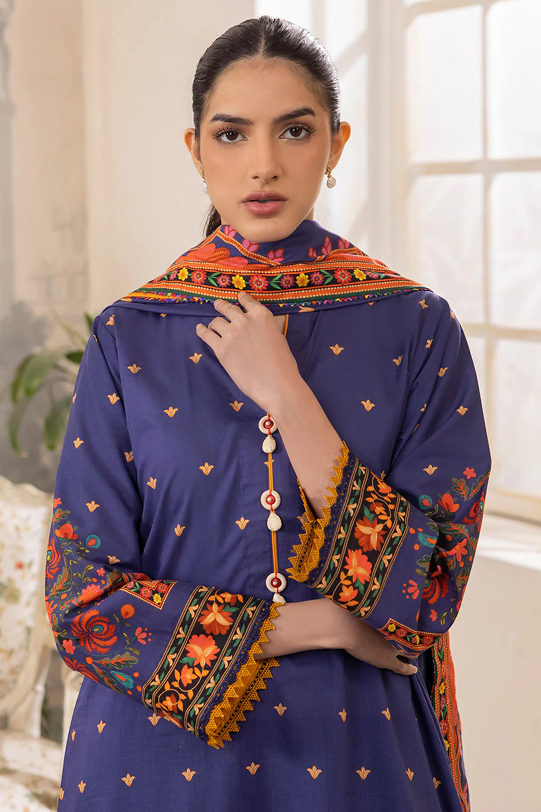 Shirt Shalwar Dupatta - 1633 - Image 2