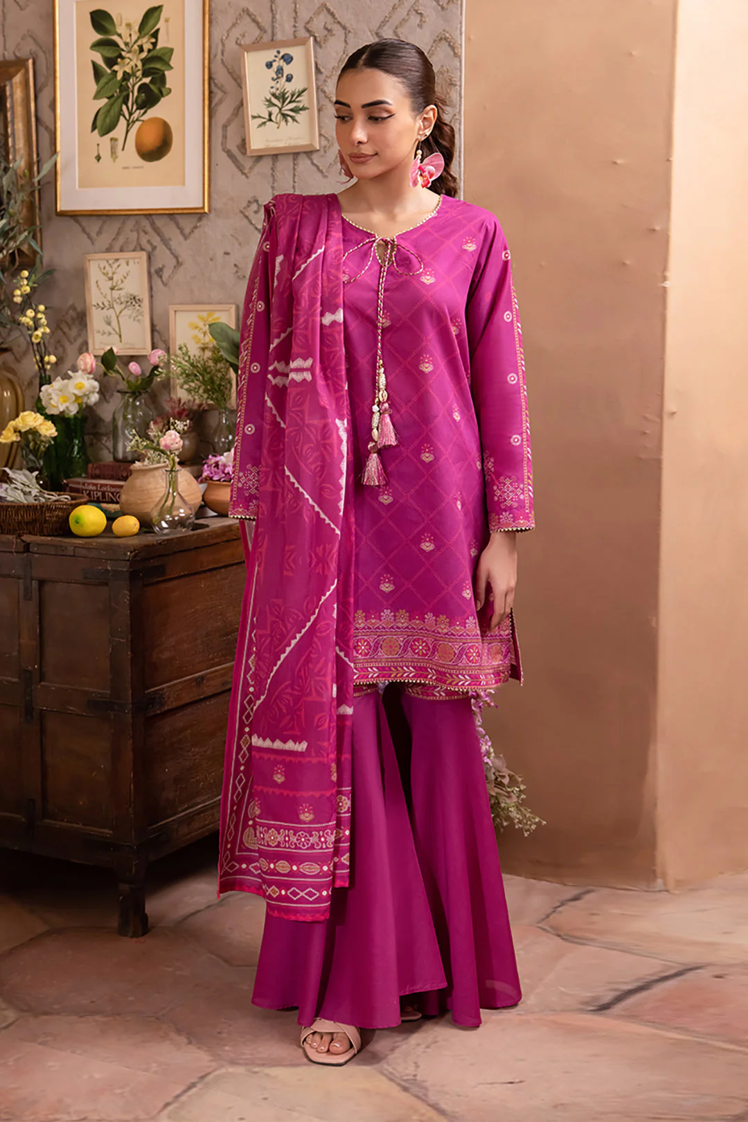Shirt Shalwar Dupatta - 1635 - Image 3