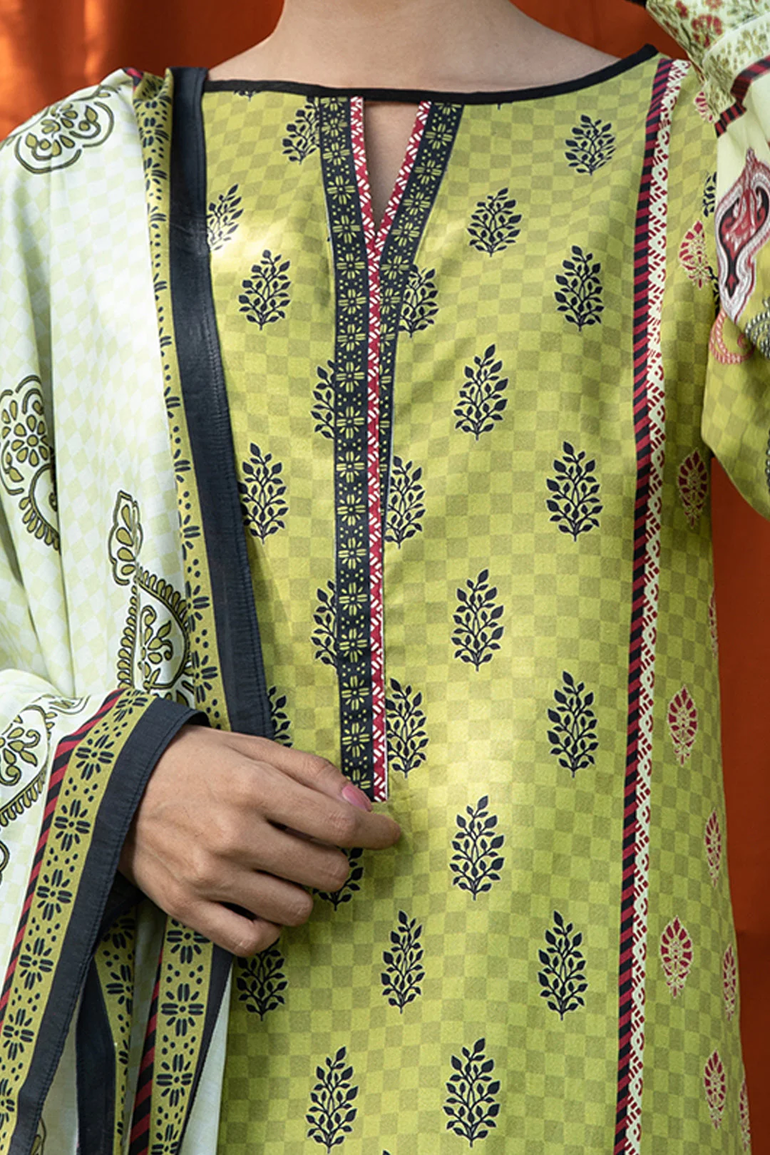 Shirt Shalwar Dupatta - 0286 - Image 4