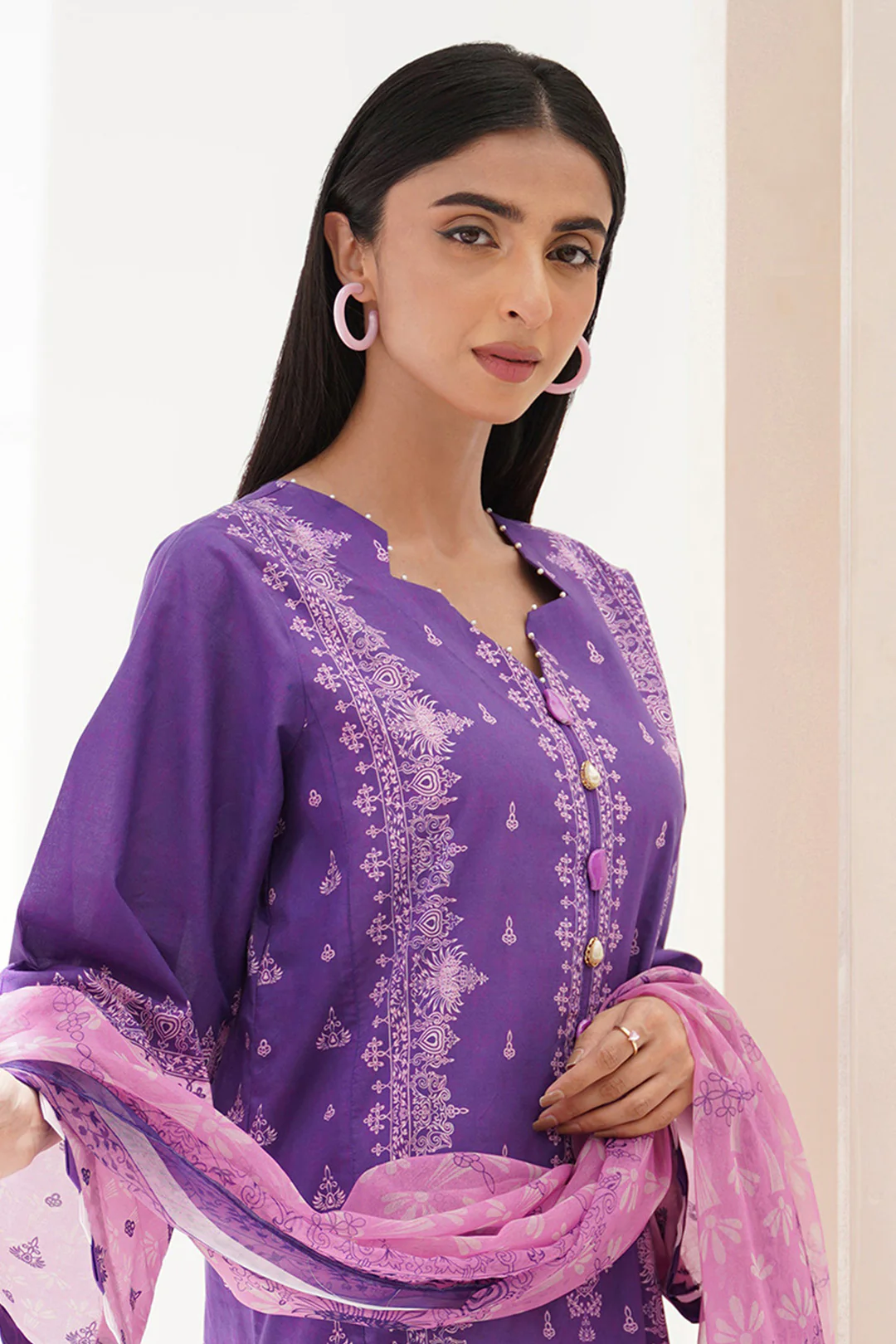Shirt Shalwar Dupatta - 0323 - Image 2