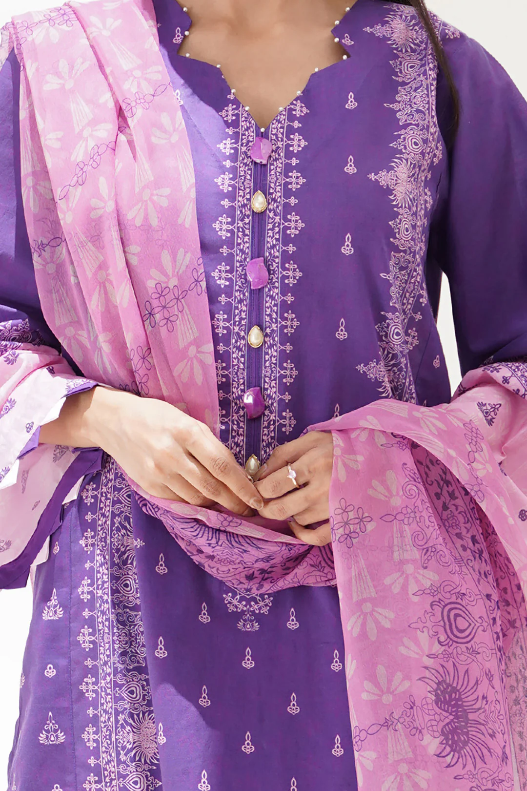 Shirt Shalwar Dupatta - 0323 - Image 4