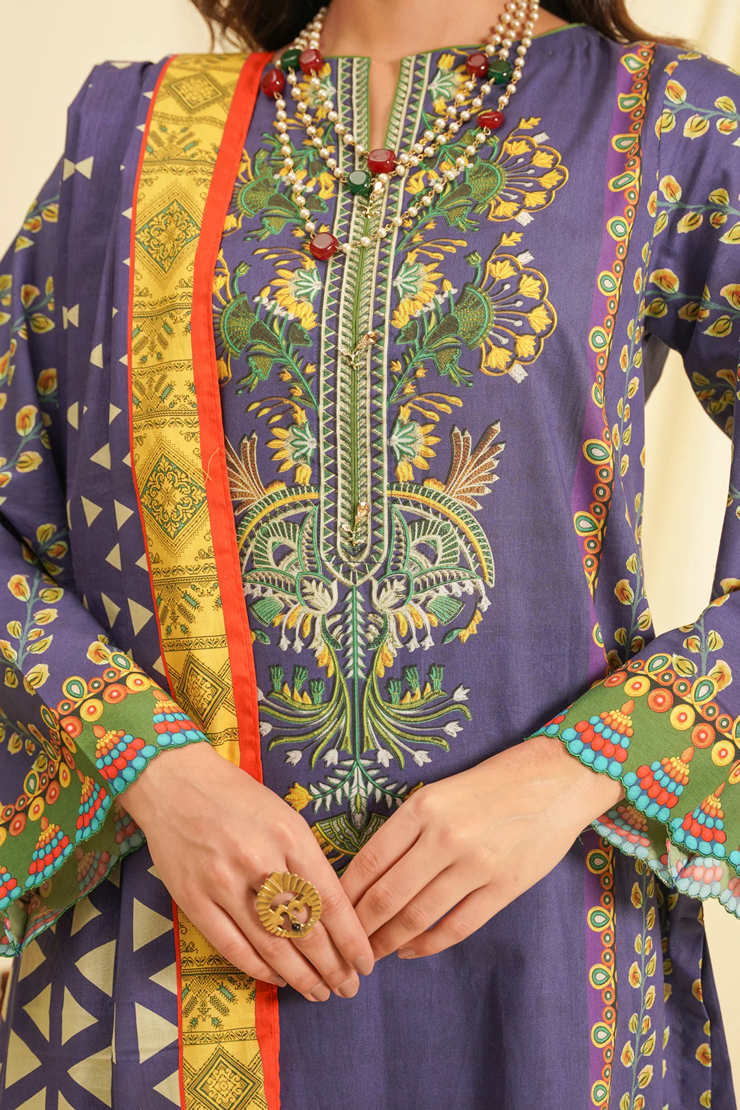 Shirt Shalwar Dupatta - 0359 - Image 4