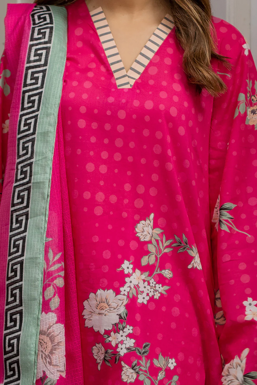 Shirt Shalwar Dupatta - 0682 - Image 4