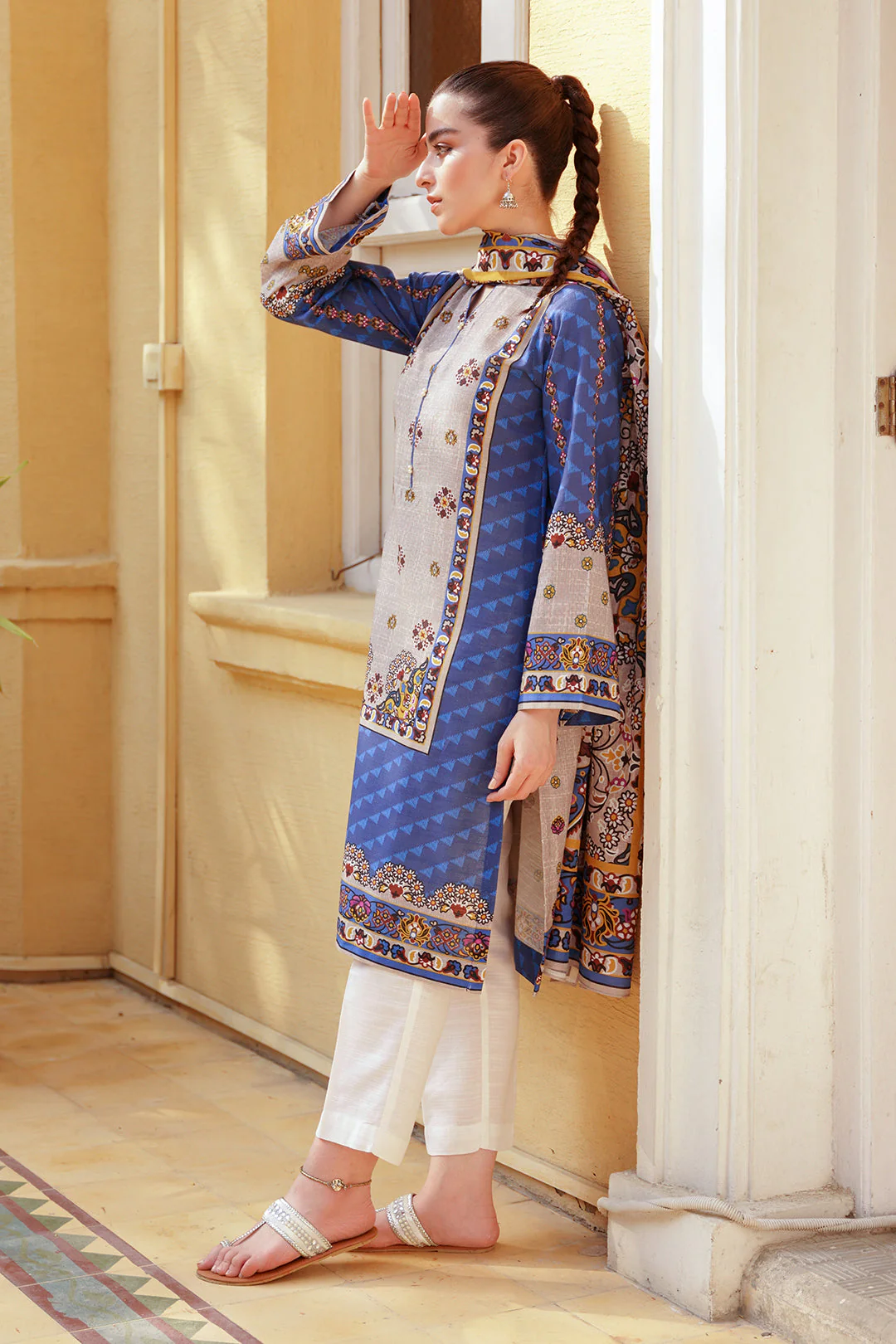 Shirt Shalwar Dupatta - 0324 - Image 3