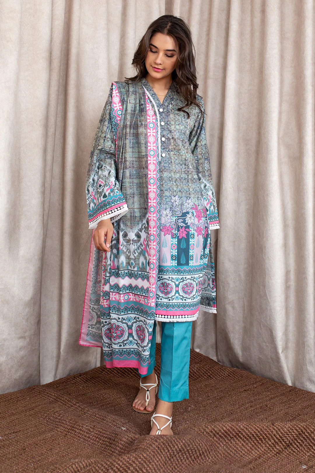 Shirt Shalwar Dupatta - 0353