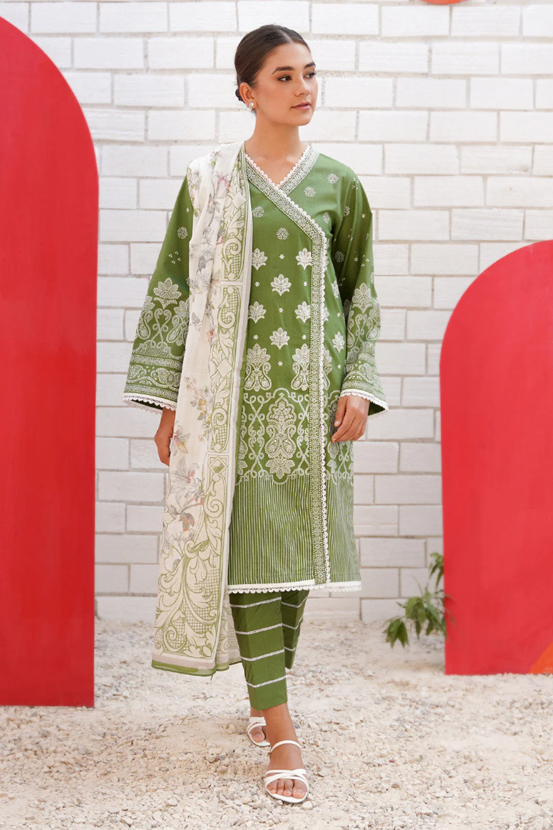 Shirt Shalwar Dupatta - 0434 - Image 3
