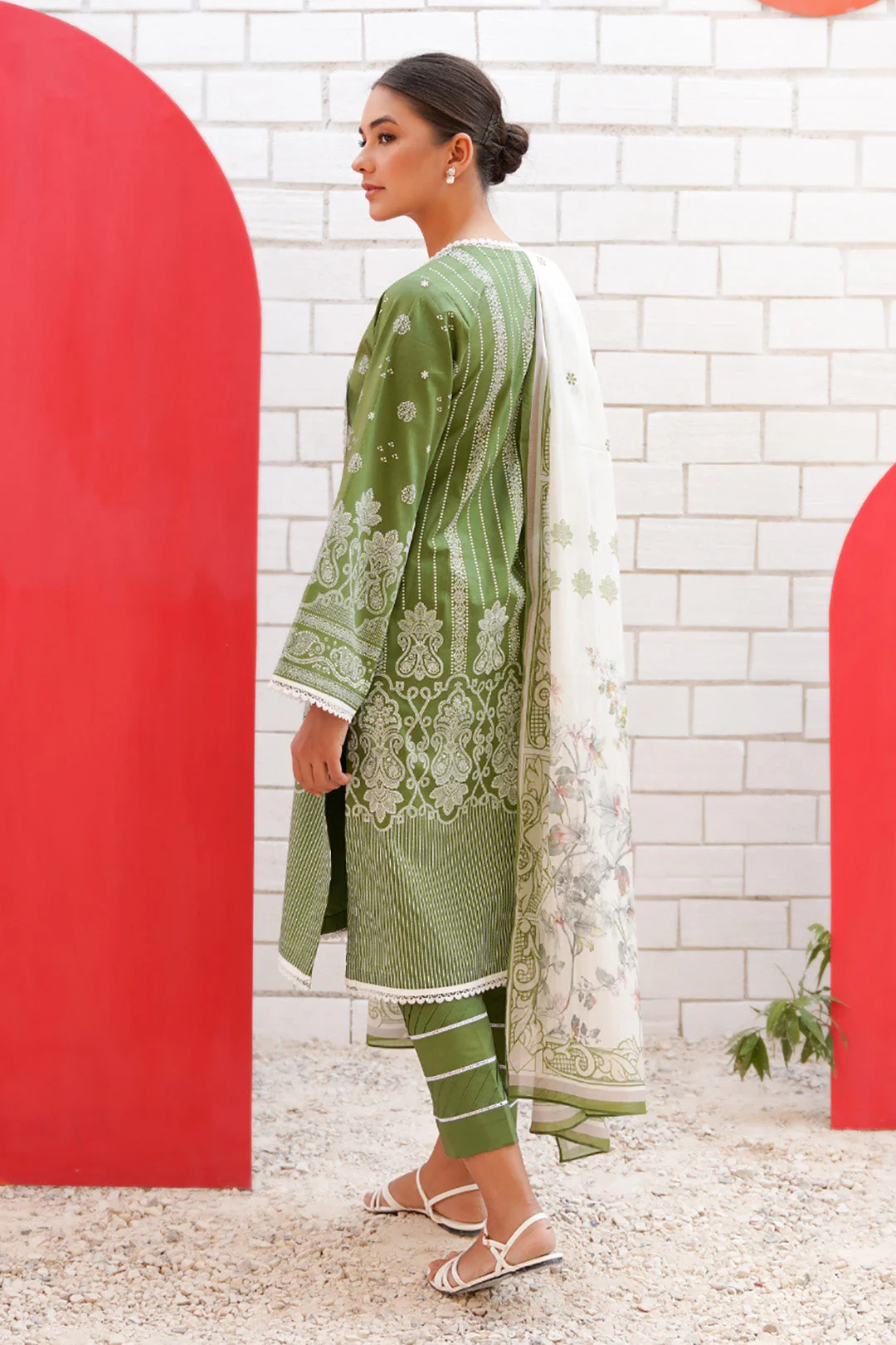 Shirt Shalwar Dupatta - 0434 - Image 5