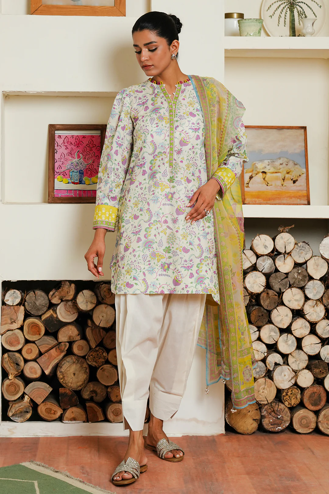 Shirt Shalwar Dupatta - 0032 - Image 3