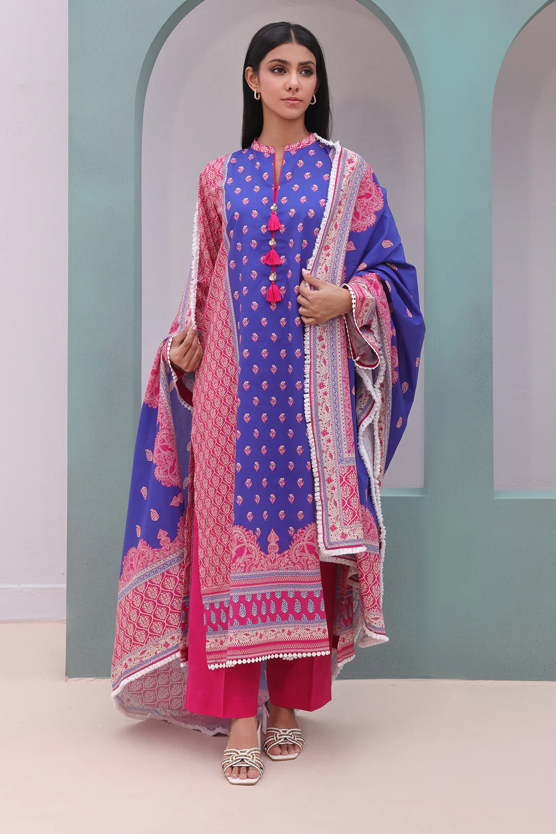 Shirt Shalwar Dupatta - 0038 - Image 3