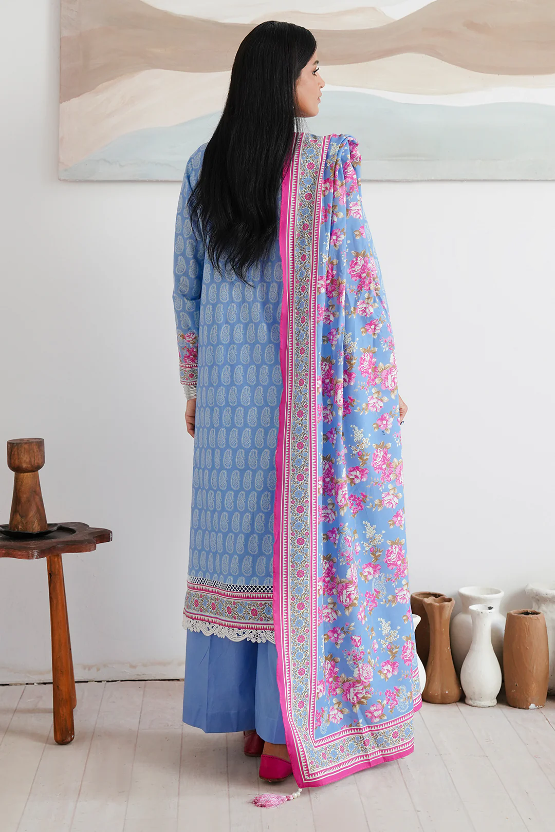 Shirt Shalwar Dupatta - 0039 - Image 5