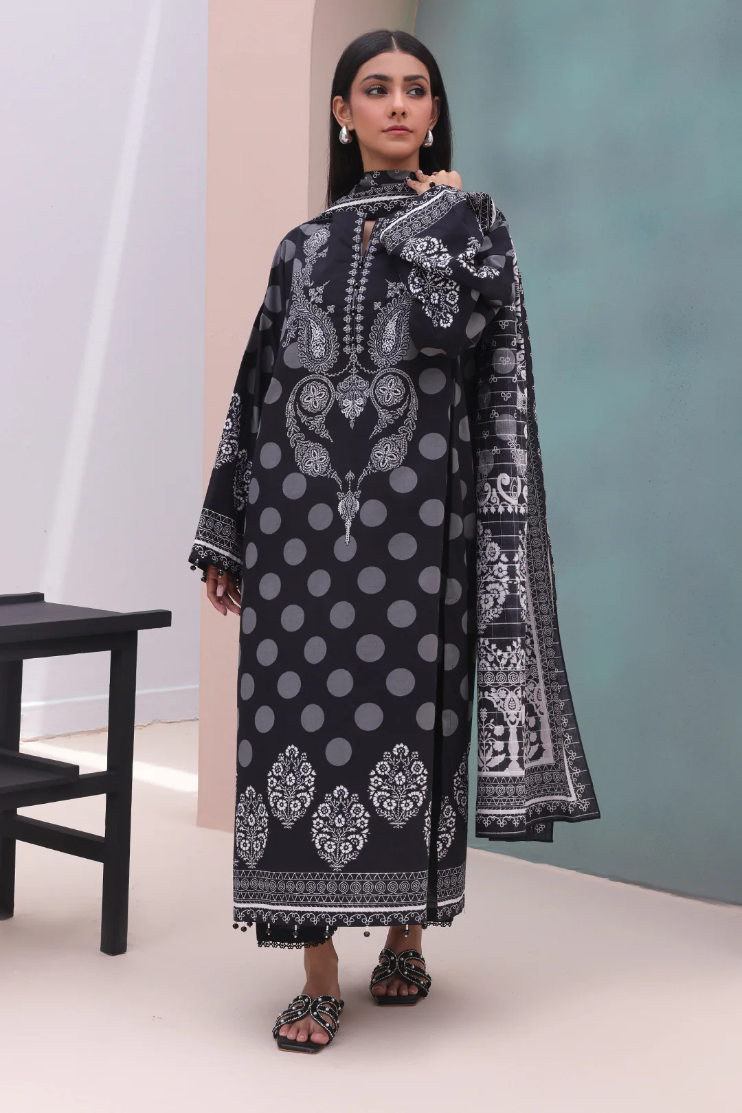 Shirt Shalwar Dupatta - 0045 - Image 3