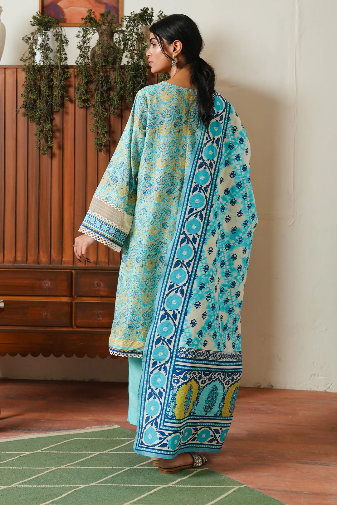 Shirt Shalwar Dupatta - 0046 - Image 5