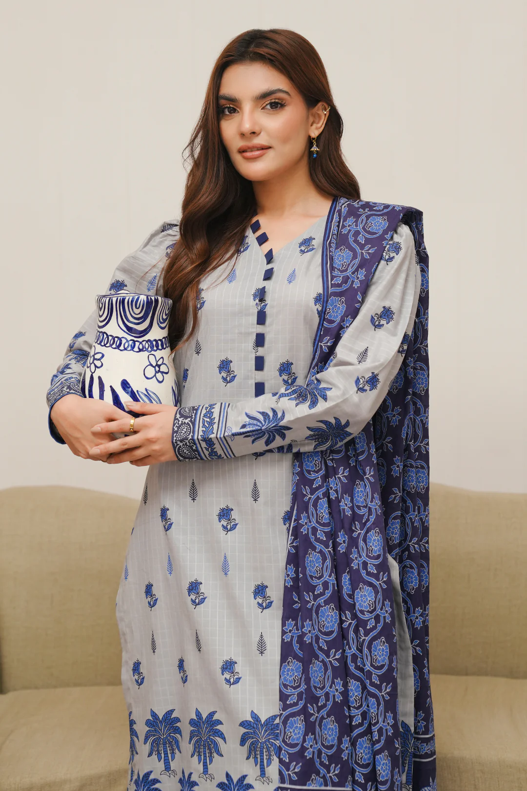 Shirt Shalwar Dupatta - 0056 - Image 6