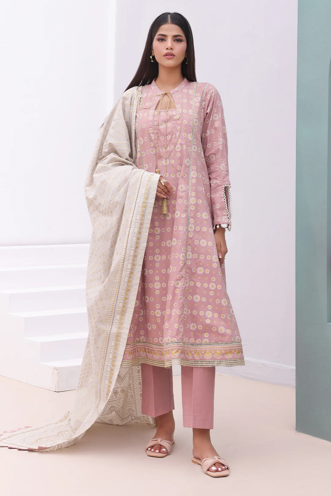 Shirt Shalwar Dupatta - 0058 - Image 5