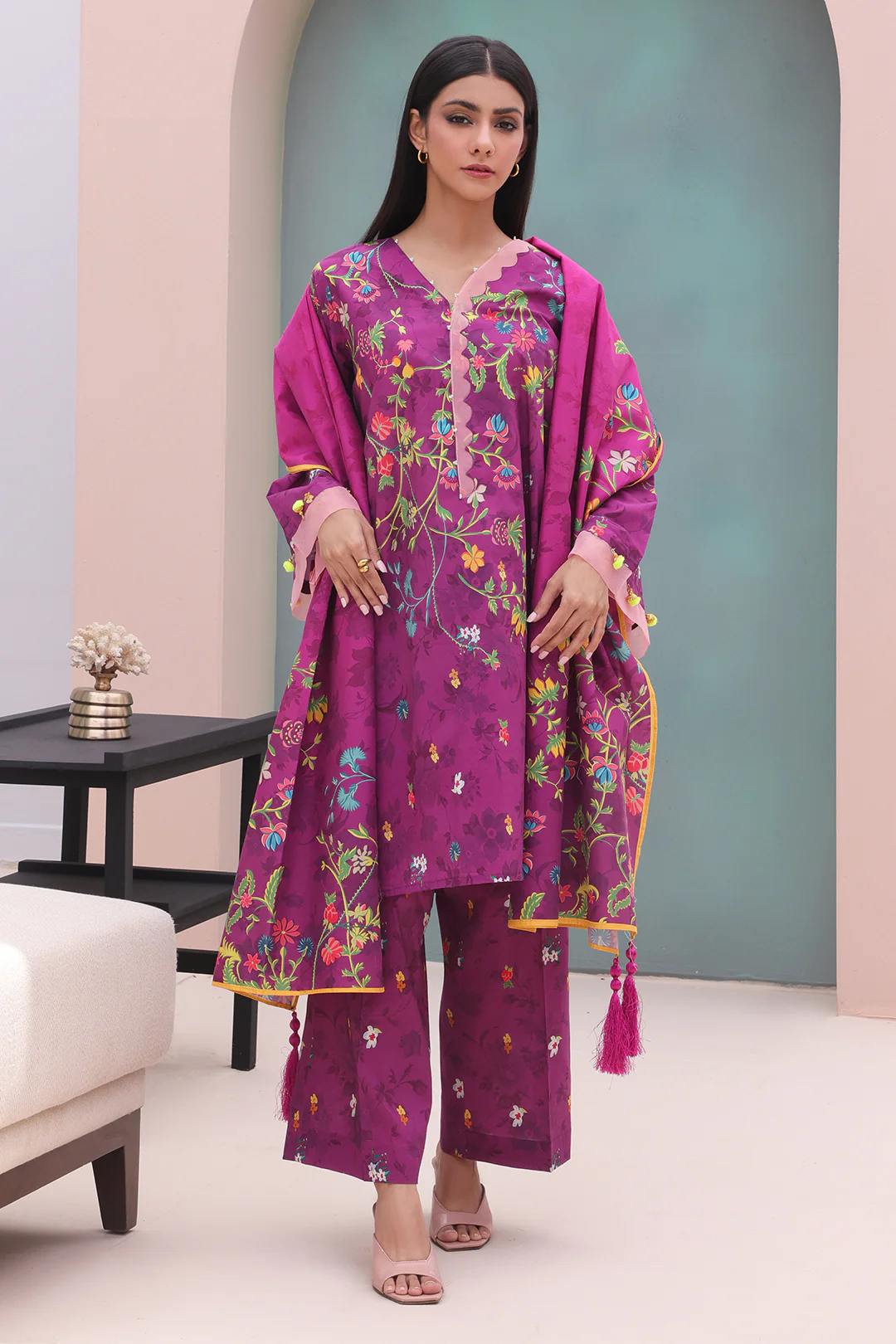 Shirt Shalwar Dupatta - 0060 - Image 3