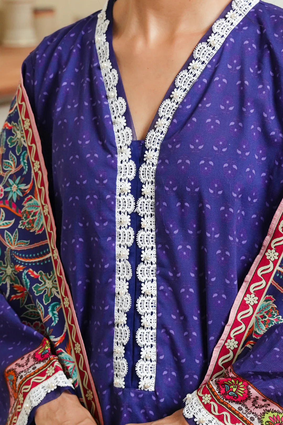Shirt Shalwar Dupatta - 0121 - Image 4