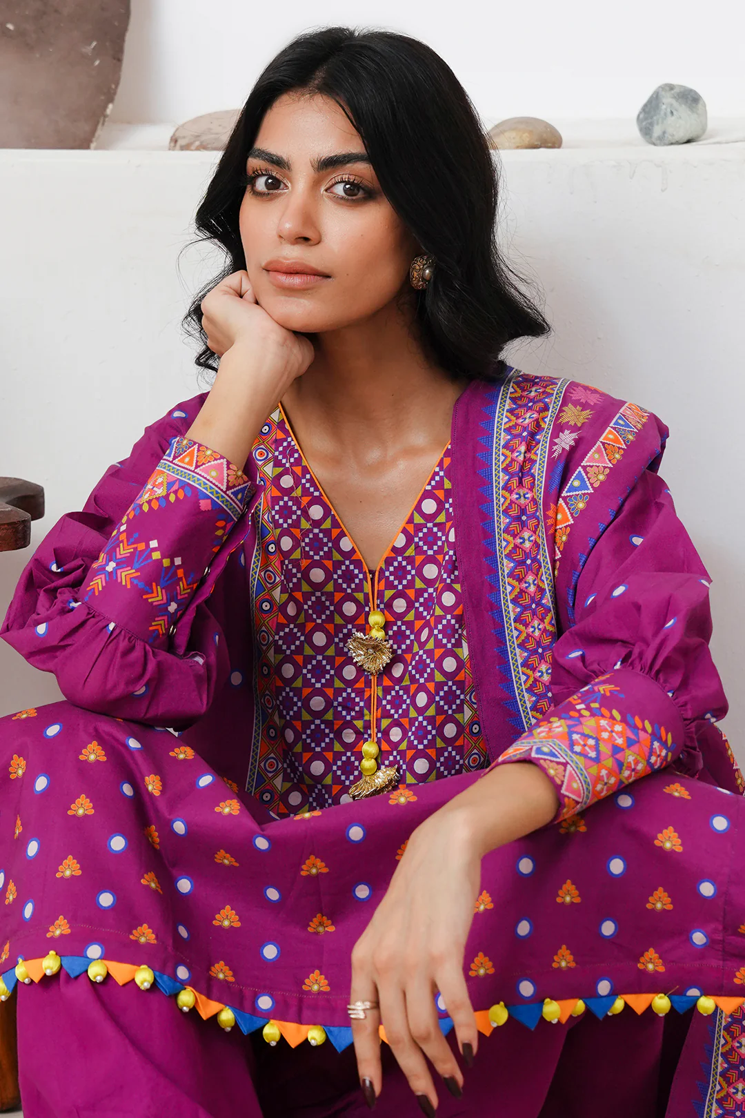 Shirt Shalwar Dupatta - 0124 - Image 2