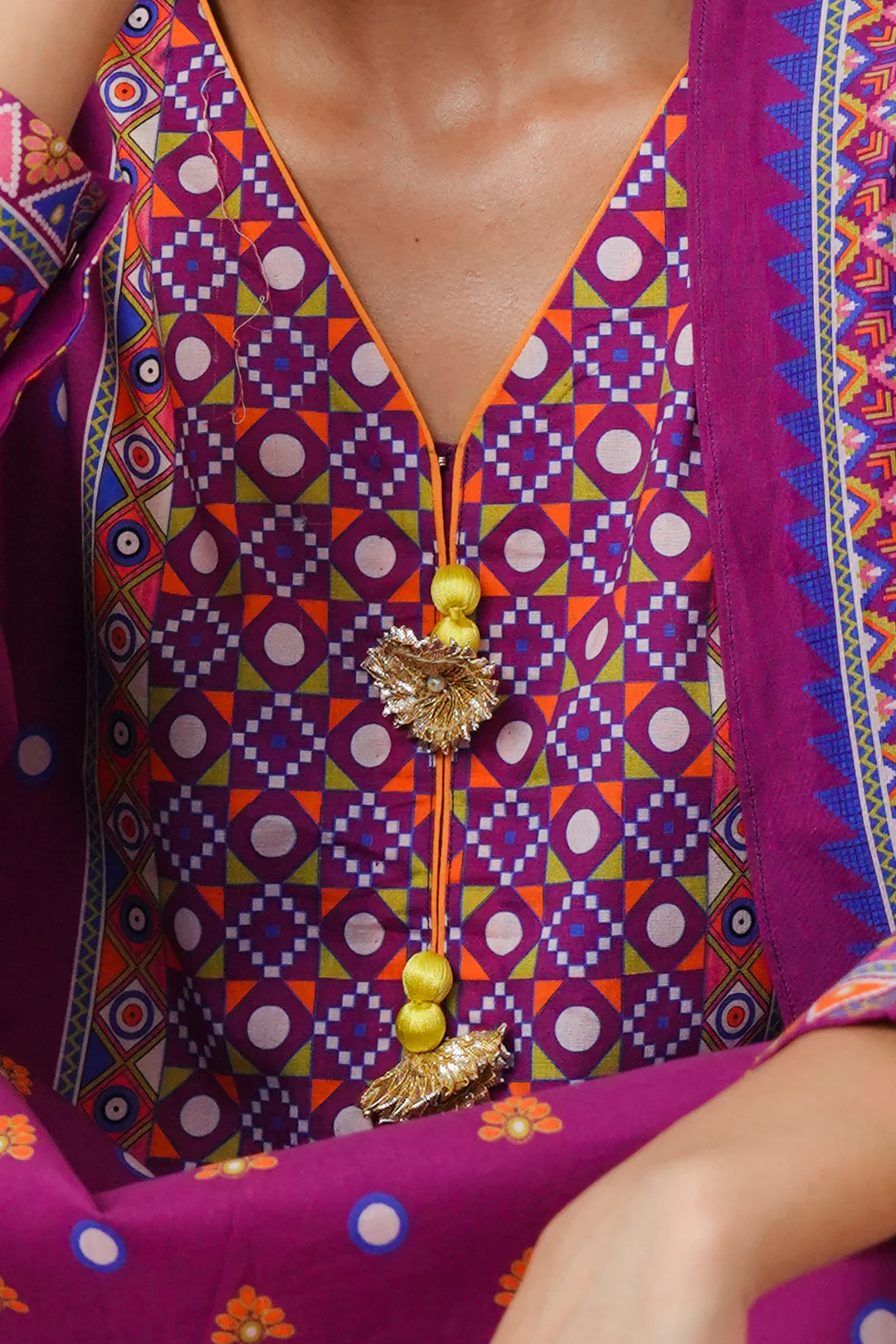 Shirt Shalwar Dupatta - 0124 - Image 4