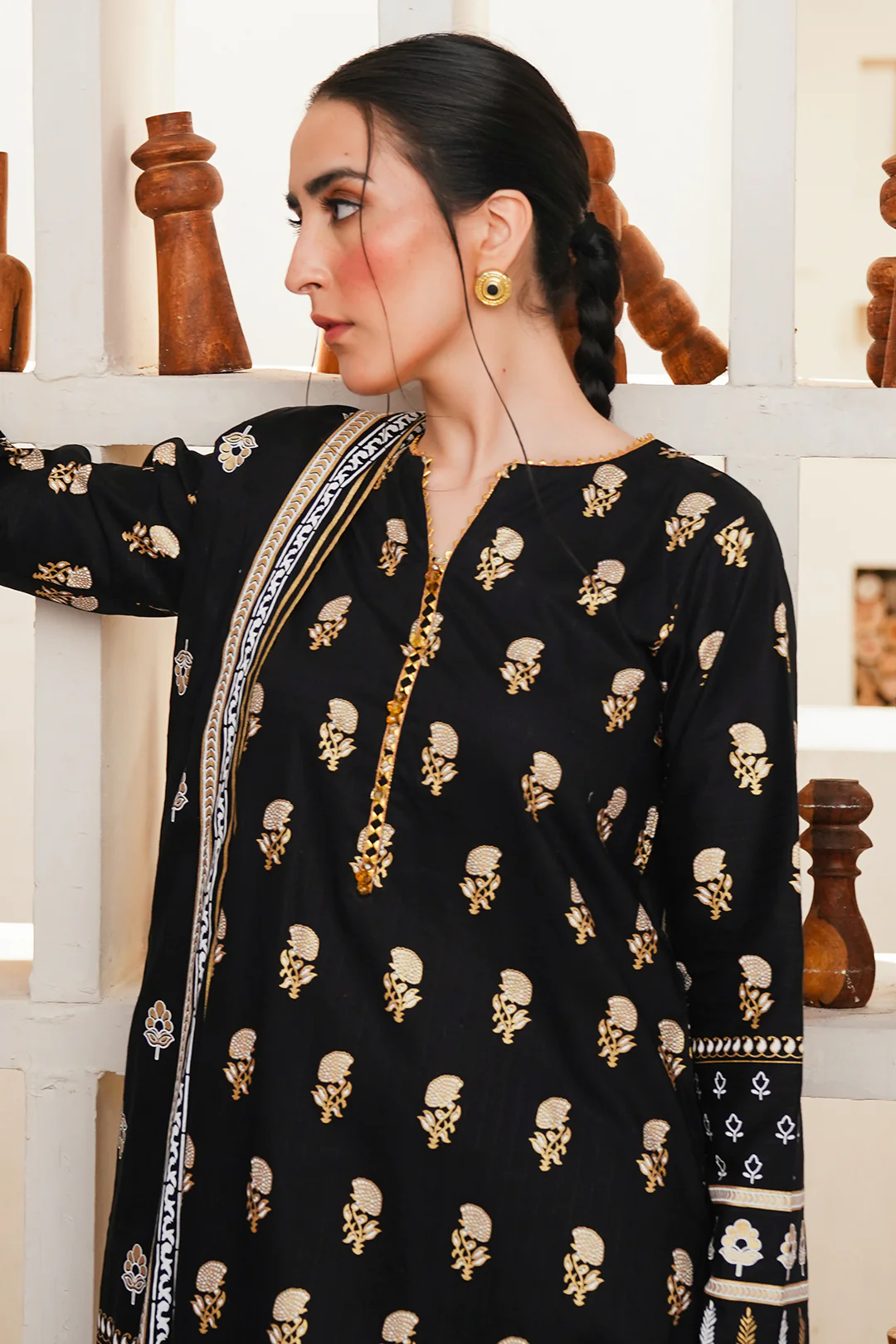 Shirt Shalwar Dupatta - 0134 - Image 2
