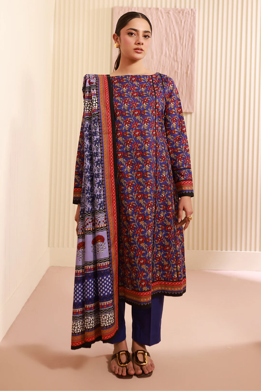 Shirt Shalwar Dupatta - 0632 - Image 3