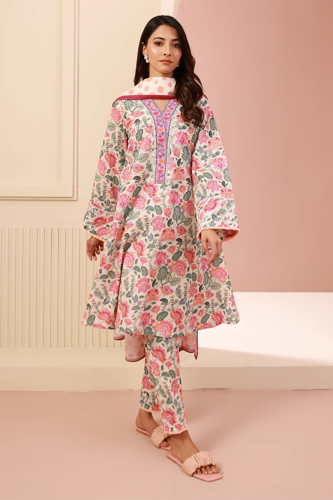Shirt Shalwar Dupatta - 0640 - Image 3