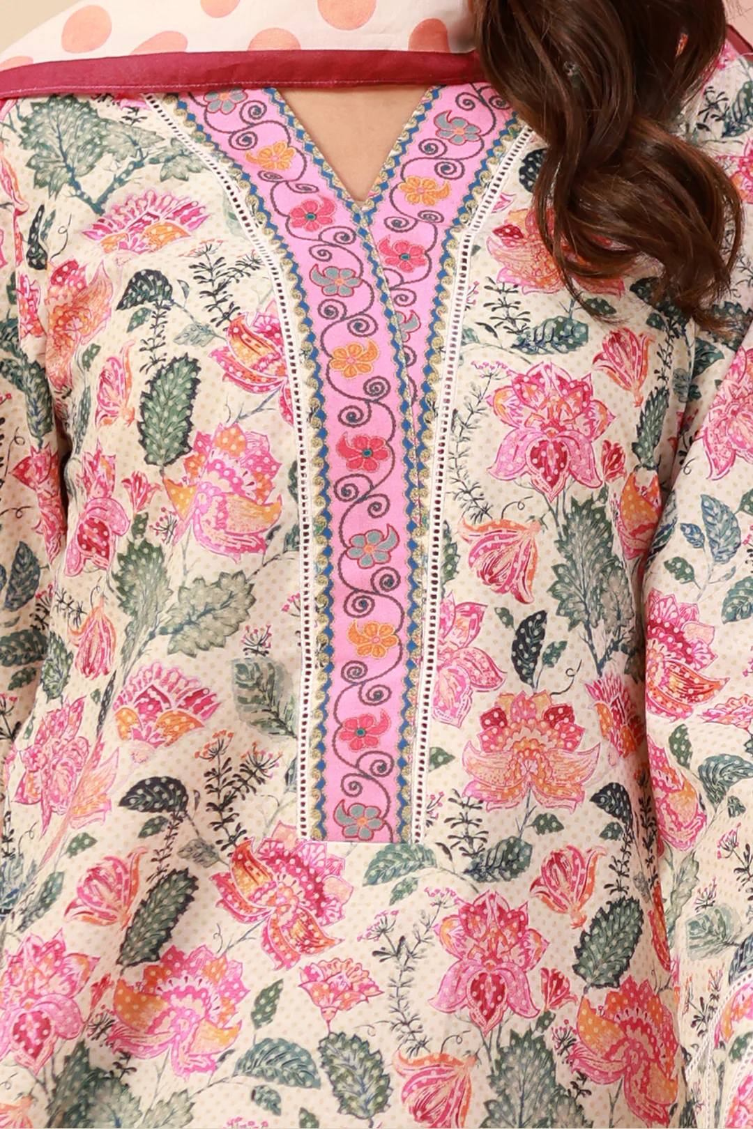 Shirt Shalwar Dupatta - 0640 - Image 4