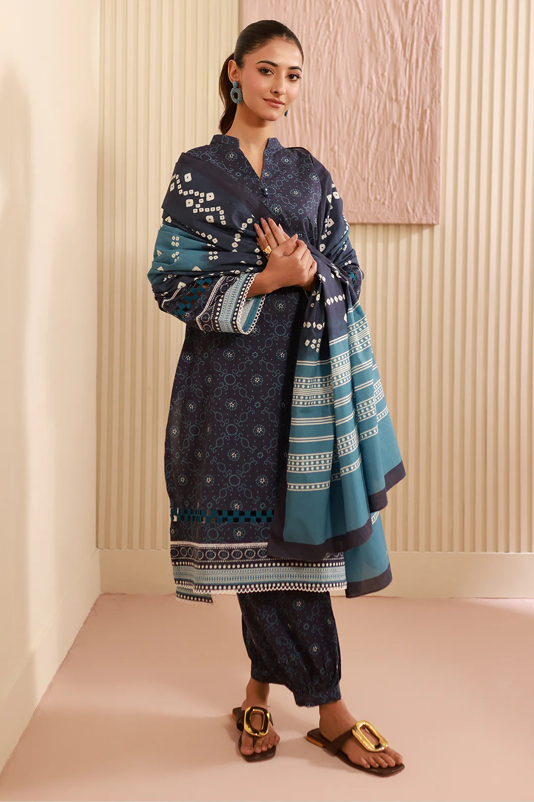 Shirt Shalwar Dupatta - 0642 - Image 3