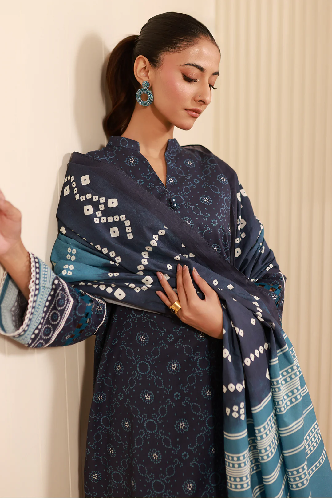 Shirt Shalwar Dupatta - 0642 - Image 9