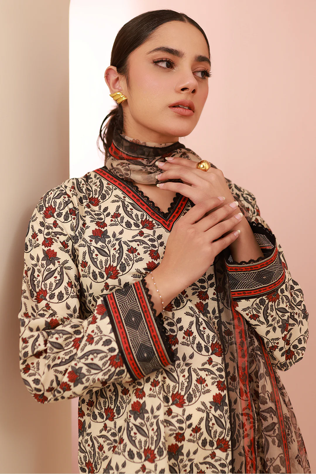 Shirt Shalwar Dupatta - 0658 - Image 2