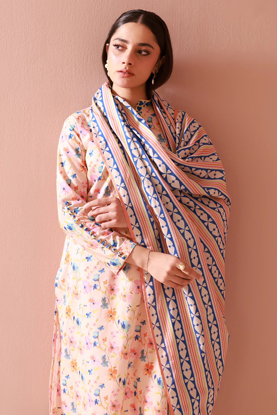 Shirt Shalwar Dupatta - 0664 - Image 2