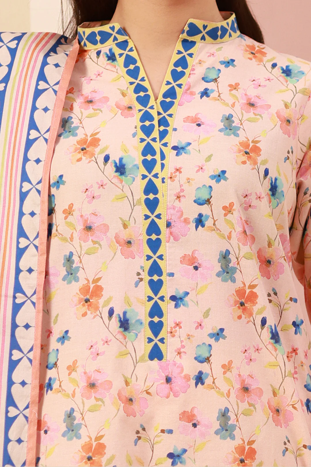 Shirt Shalwar Dupatta - 0664 - Image 3