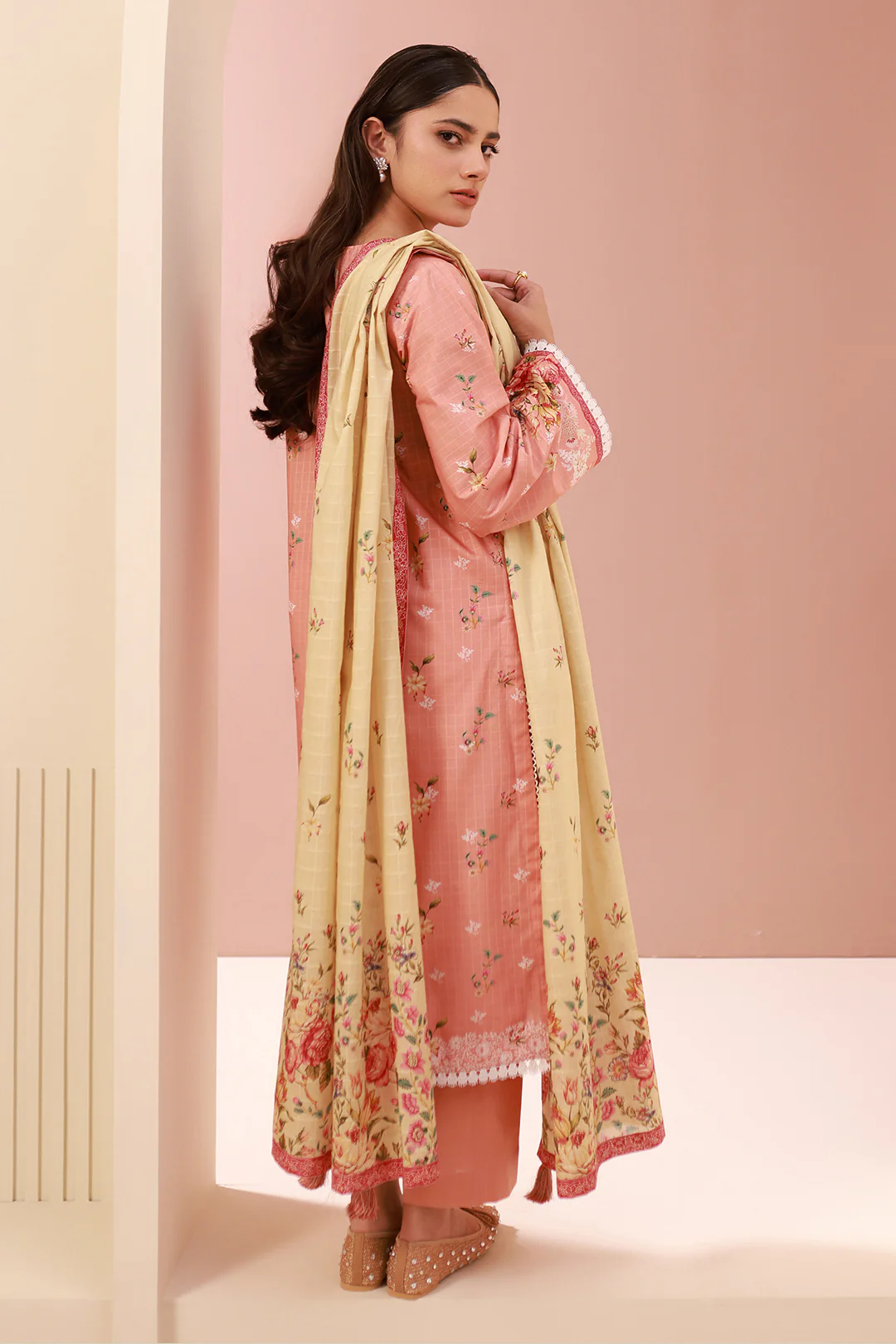 Shirt Shalwar Dupatta - 0665 - Image 3